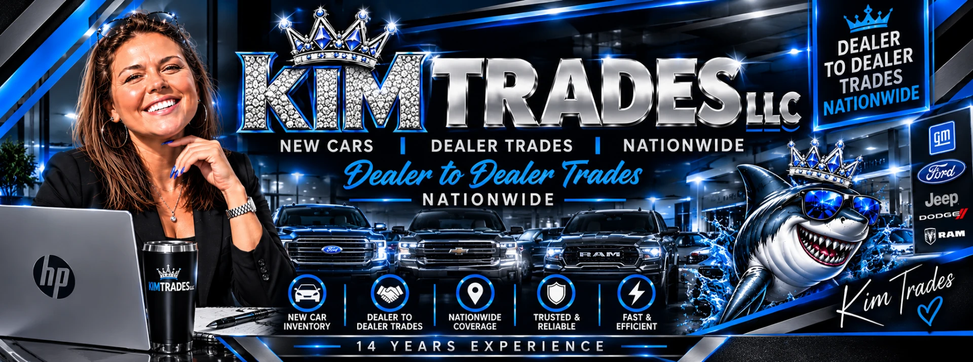 KIM TRADES LLC — New Cars, Dealer Trades, Nationwide.
